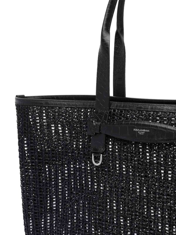 Sac Cabas - Noir shop online: DOLCE & GABBANA