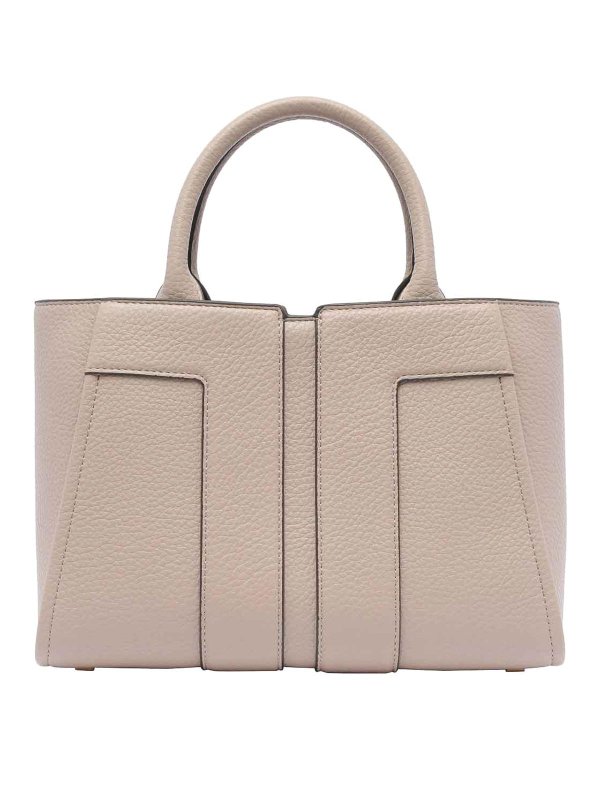 ELISABETTA FRANCHI: トートバッグ - トートバッグ - グレー