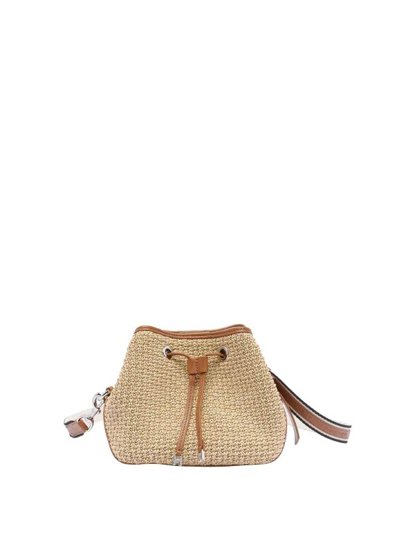 HOGAN: クロスボディバッグ - クロスボディバッグ - ベージュ