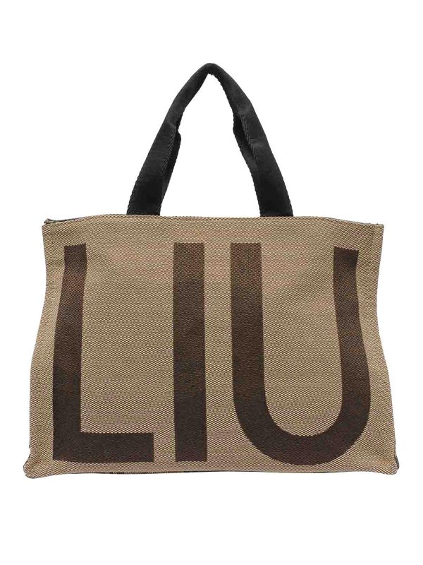 Liu Jo: トートバッグ - トートバッグ - ベージュ