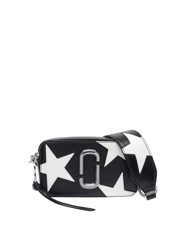 MARC JACOBS: cross body bags - The Star Patchwork Crossbody Bag