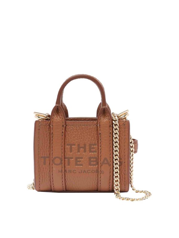 MARC JACOBS: totes bags - Argan Oil The Nano Tote Crossbody Bag