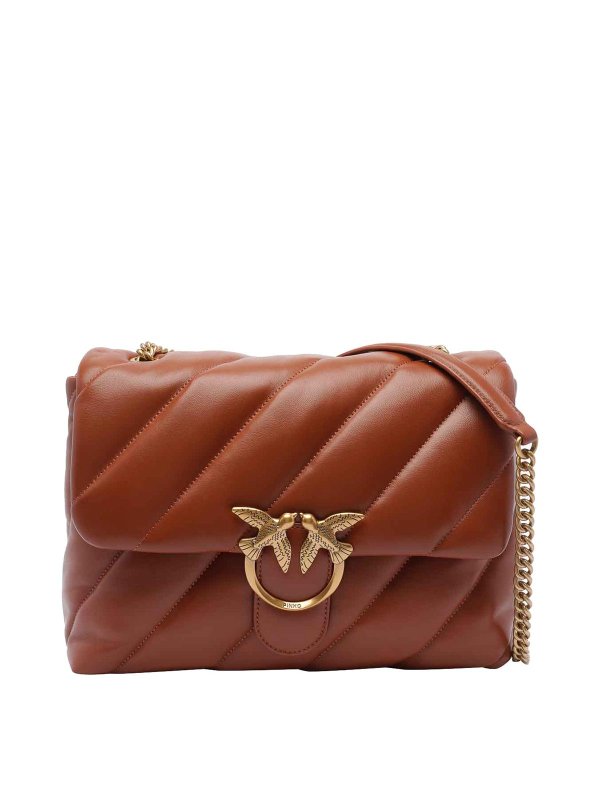 Pinko: ショルダーバッグ - ショルダーバッグ - ブラウン