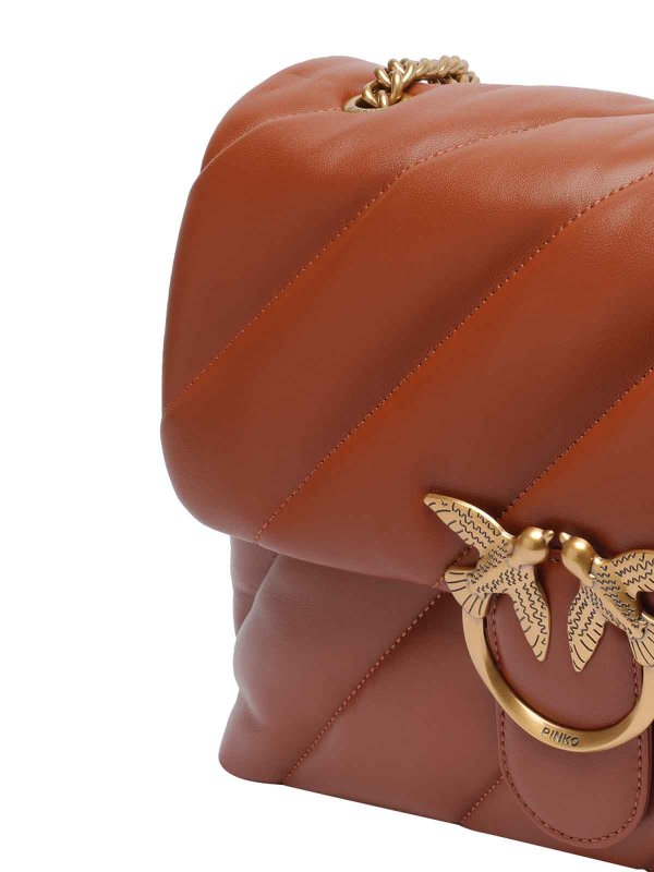 ショルダーバッグ - ブラウン shop online: Pinko
