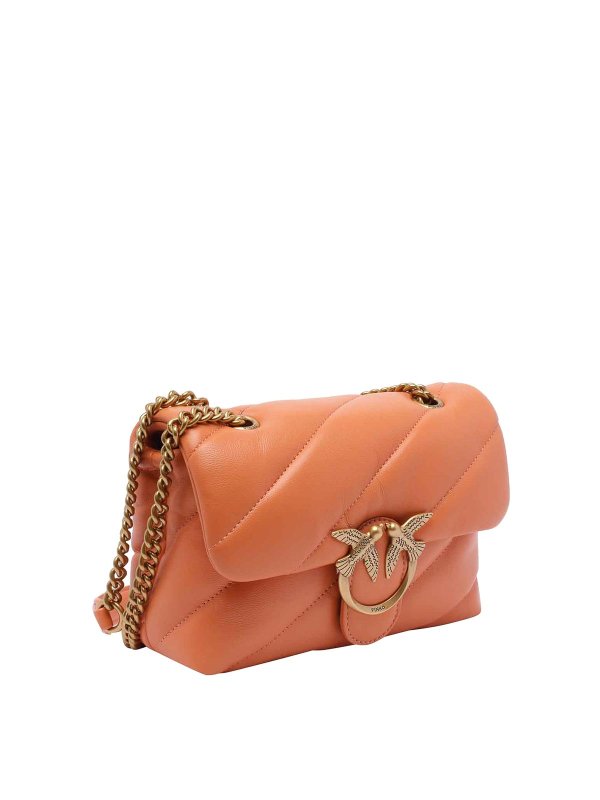 Pinko: cross body bags online - Mini Love Puffer Crossbody Bag