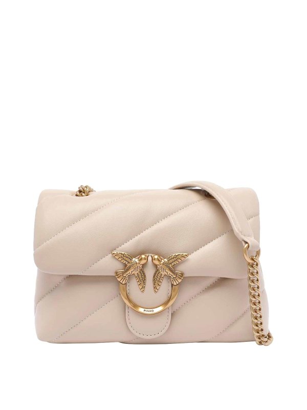 Pinko: Sacs bandoulière - Sac Bandoulière - Beige