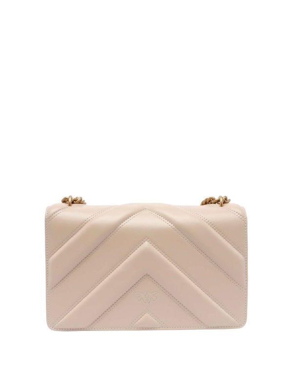 The Best Shops Pinko: クロスボディバッグ - クロスボディバッグ - ベージュ