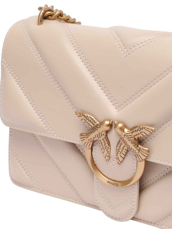 クロスボディバッグ - ベージュ shop online: Pinko