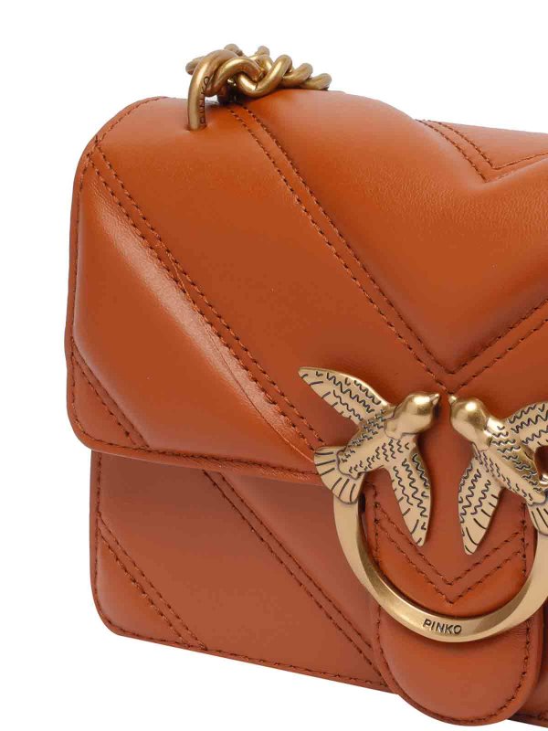 クロスボディバッグ - ブラウン shop online: Pinko