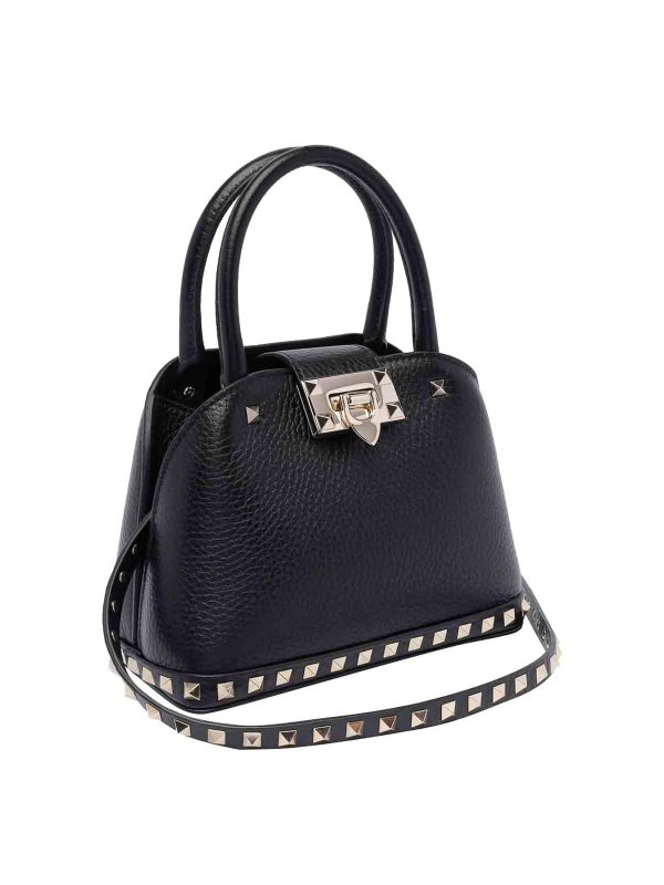 VALENTINO GARAVANI: cross body bags online - Small Rockstud Handle Bag