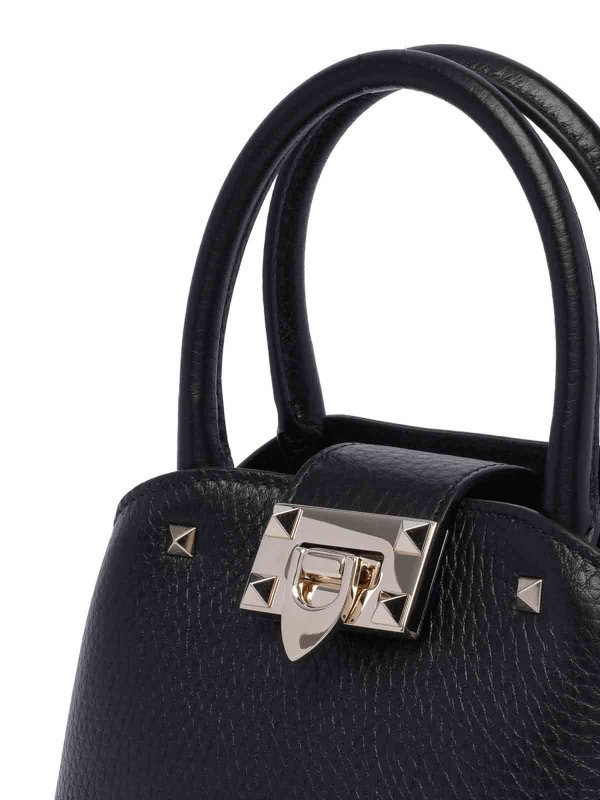 Small Rockstud Handle Bag shop online: VALENTINO GARAVANI