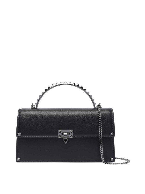 VALENTINO GARAVANI: totes bags - Mini Rockstud Handbag
