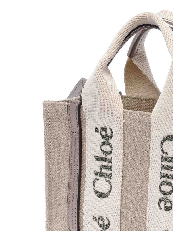 トートバッグ - ベージュ shop online: CHLOE