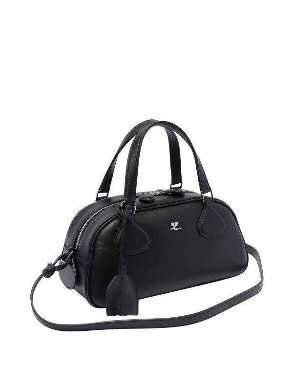 Courreges: Bowling online - Bowling Tasche - Schwarz