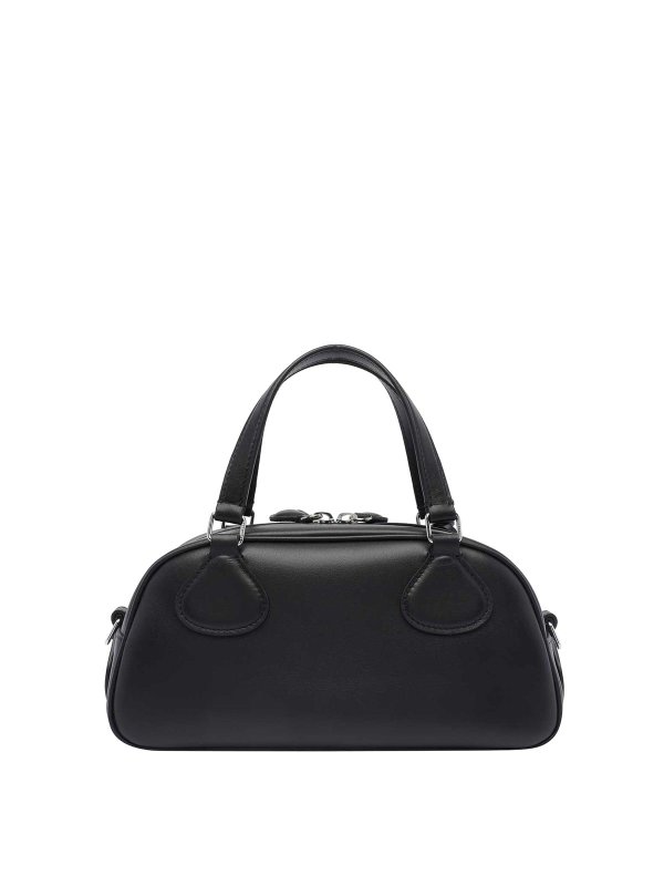 The Best Shops Courreges: Bowling - Bowling Tasche - Schwarz