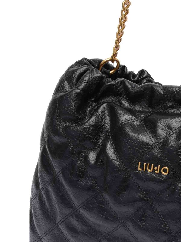 Borsa a tracolla del logo shop online: Liu Jo