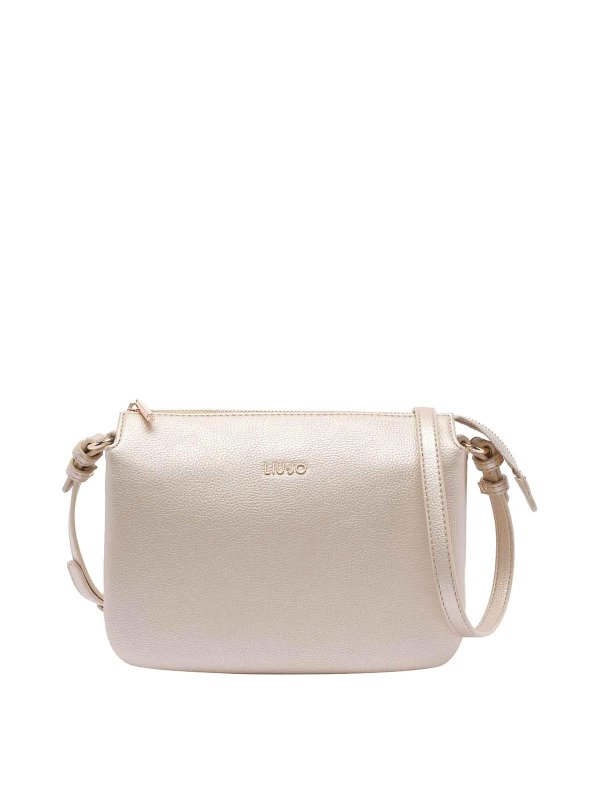 Liu Jo: クロスボディバッグ - クロスボディバッグ - 金