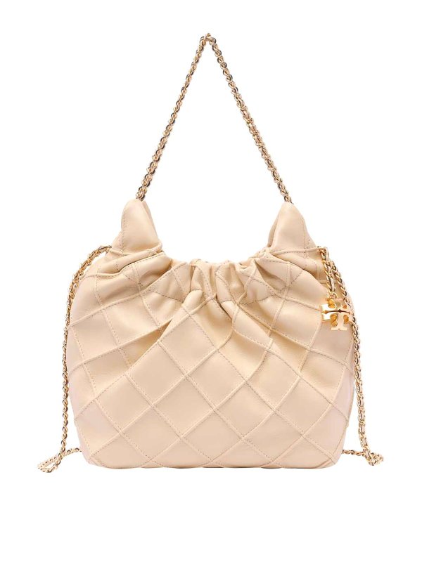 TORY BURCH: クロスボディバッグ - クロスボディバッグ - ベージュ