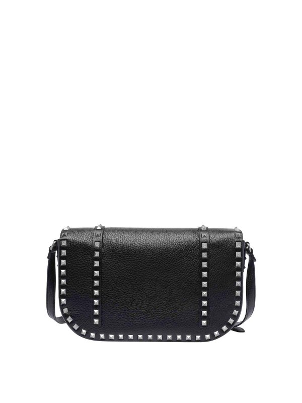 The Best Shops VALENTINO GARAVANI: laptop bags & briefcases - Large Rockstud Messenger Bag