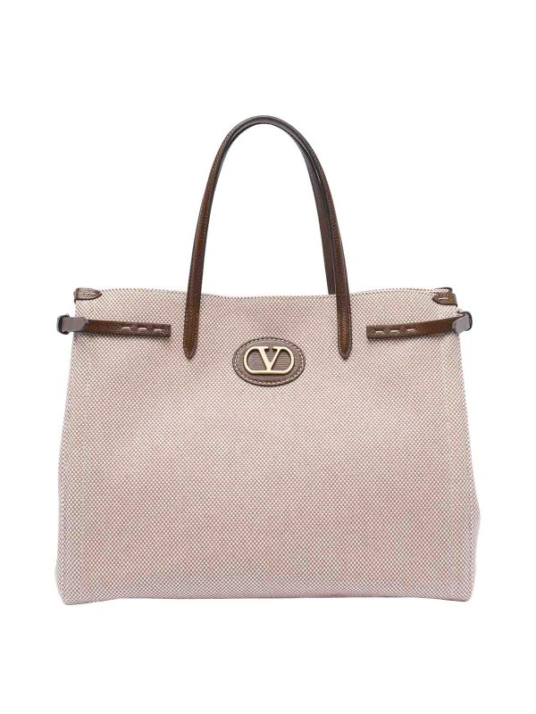 VALENTINO GARAVANI ベージュ トートバッグ