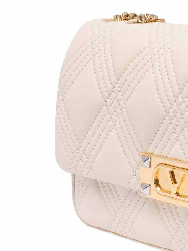 Quiltie della borsa a tracolla media 67 shop online: VALENTINO GARAVANI