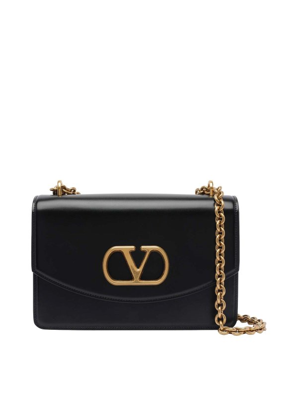 VALENTINO GARAVANI: ショルダーバッグ - ショルダーバッグ - 黒