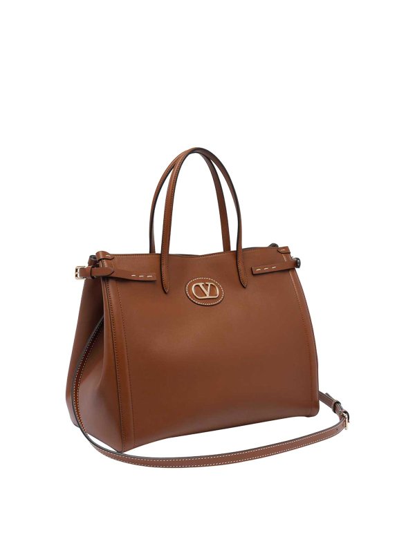 VALENTINO GARAVANI: トートバッグ online - トートバッグ - ブラウン