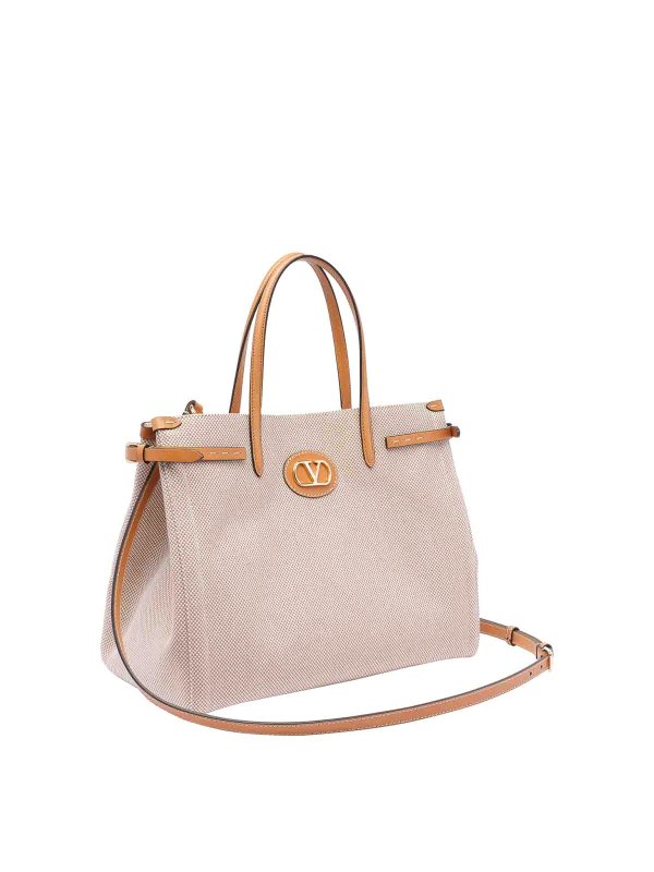 VALENTINO GARAVANI: トートバッグ online - トートバッグ - ベージュ