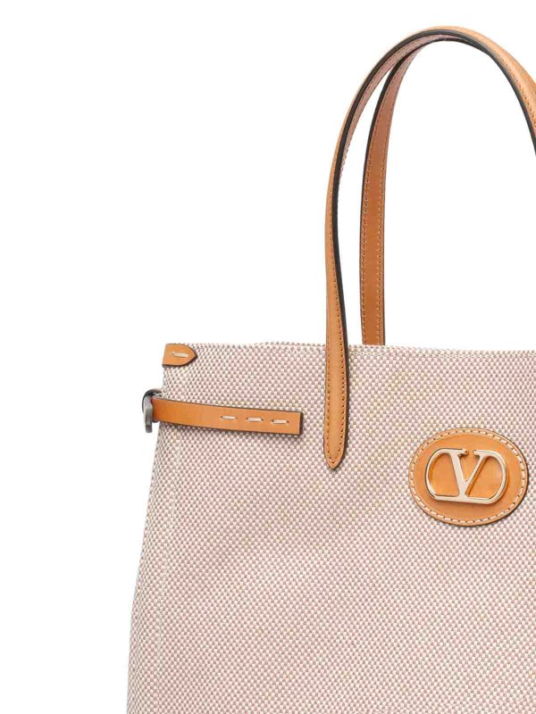 トートバッグ - ベージュ shop online: VALENTINO GARAVANI