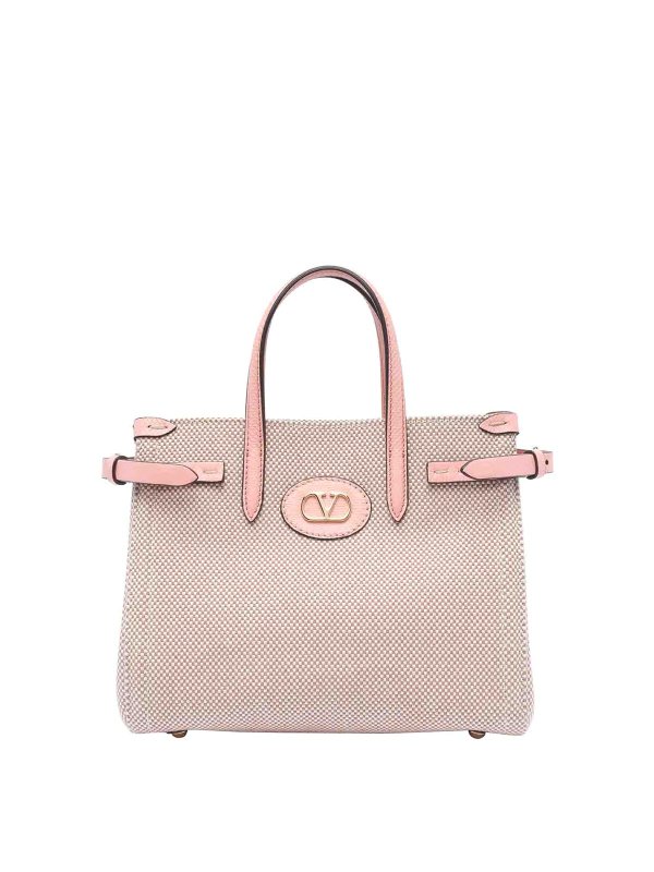 VALENTINO GARAVANI: Handtaschen - Shopper - Beige