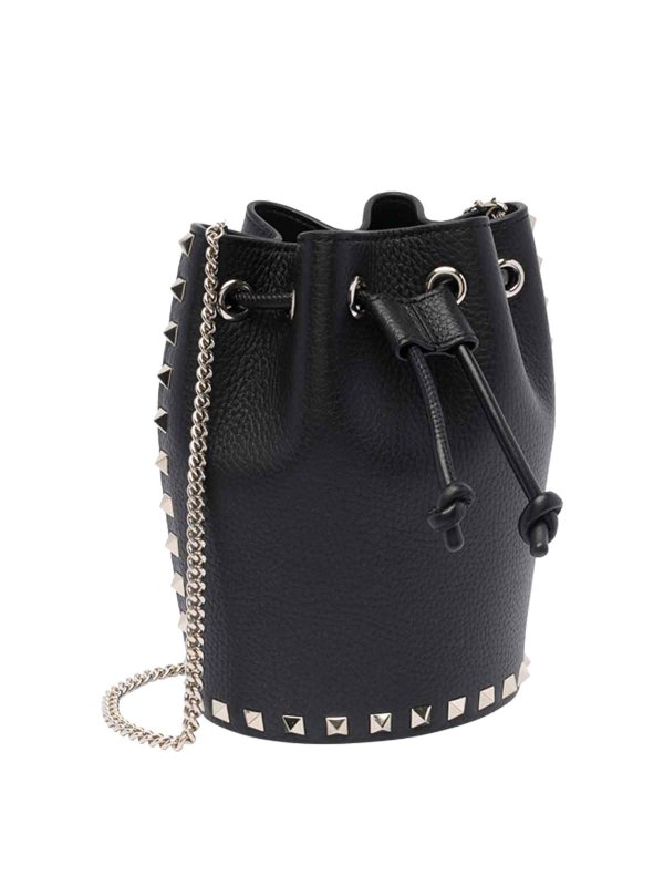 VALENTINO GARAVANI: バケットバッグ online - バケットバッグ - 黒