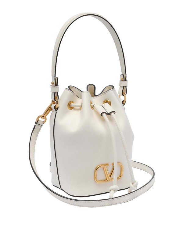 VALENTINO GARAVANI: Secchielli online - Mini Borsa per secchio Vlogo firma