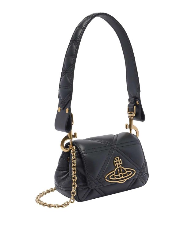 VIVIENNE WESTWOOD: Handtaschen online - Shopper - Schwarz