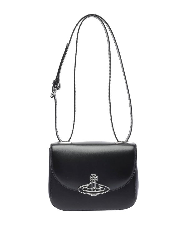 VIVIENNE WESTWOOD: Bolsas bandoleras - Bolsa Bandolera - Negro