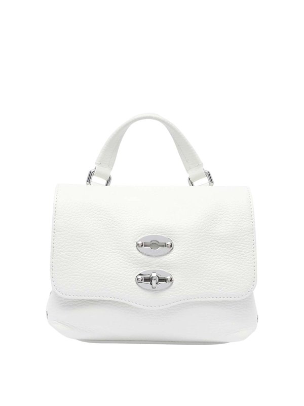 ZANELLATO: Sacs à main - Sac Cabas - Blanc