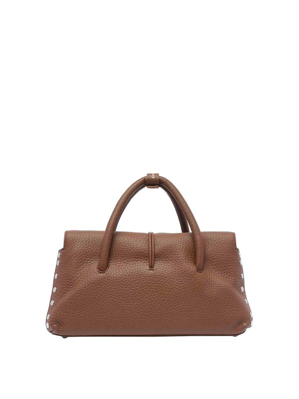 The Best Shops ZANELLATO: Bolsos Shopping - Bolso Shopping - Marrón