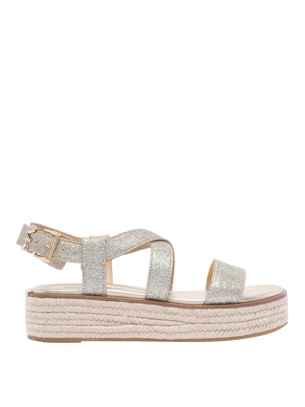 Michael Michael Kors: サンダル - サンダル - 金