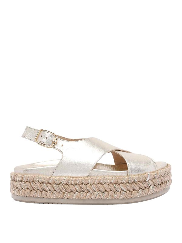 Paloma Barcelò: espadrilles - Black Francia Wedges