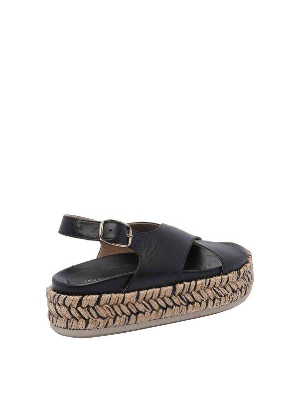The Best Shops Paloma Barcelò: espadrilles - Black Francia Wedges