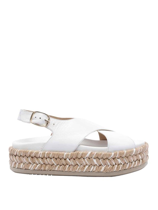 Paloma Barcelò: Espadrilles - Espadrilles - Blanc