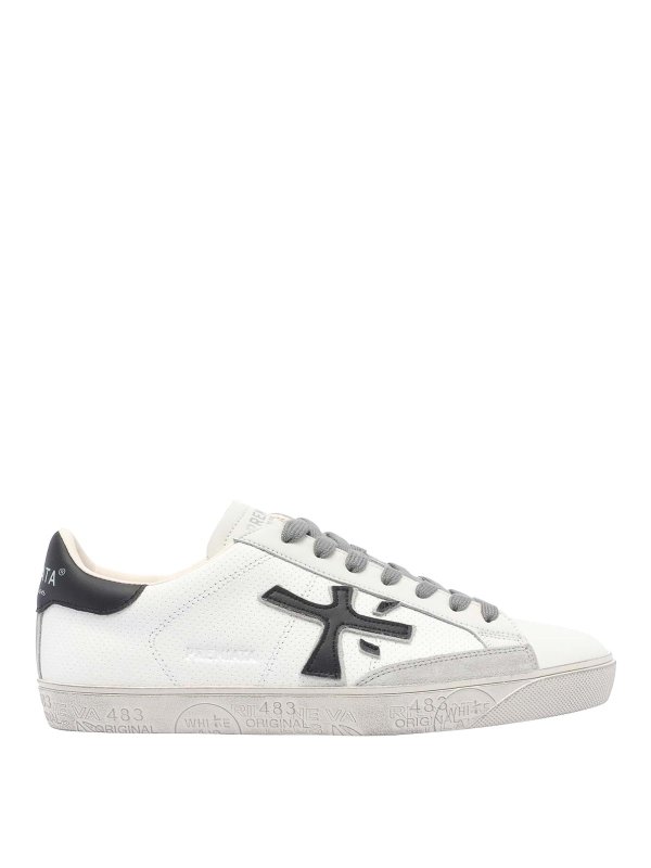 PREMIATA: trainers - White Steven Sneakers