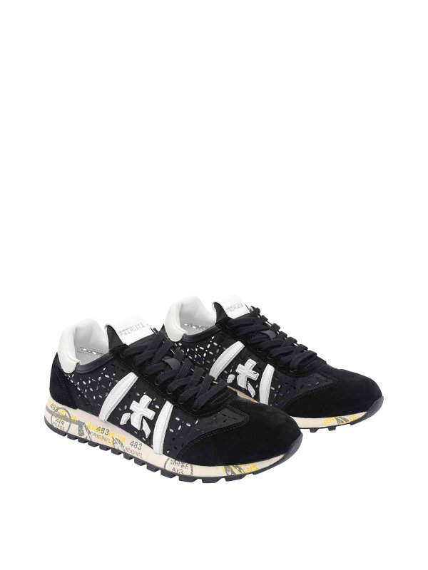 PREMIATA: Chaussures de sport online - Baskets - Noir