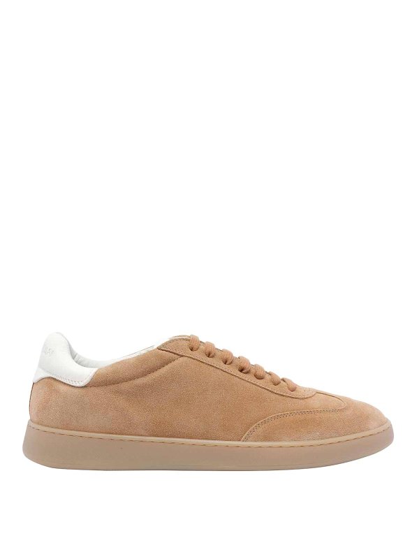 Stuart Weitzman: trainers - Brown Banner Sneakers