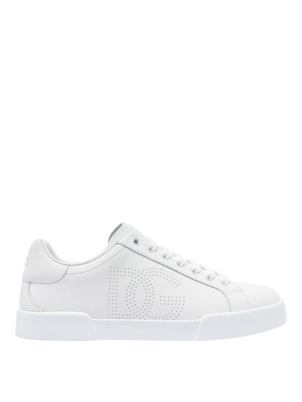 DOLCE & GABBANA: Chaussures de sport - Baskets - Blanc