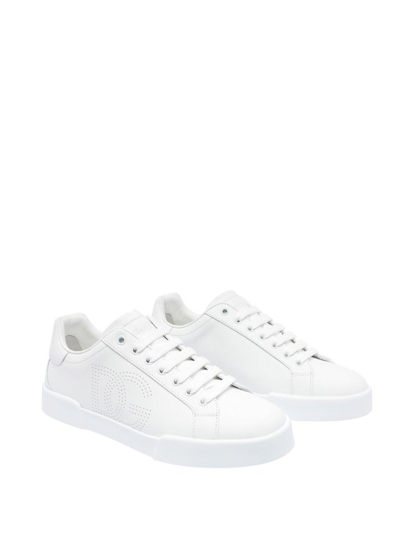 DOLCE & GABBANA: Chaussures de sport online - Baskets - Blanc