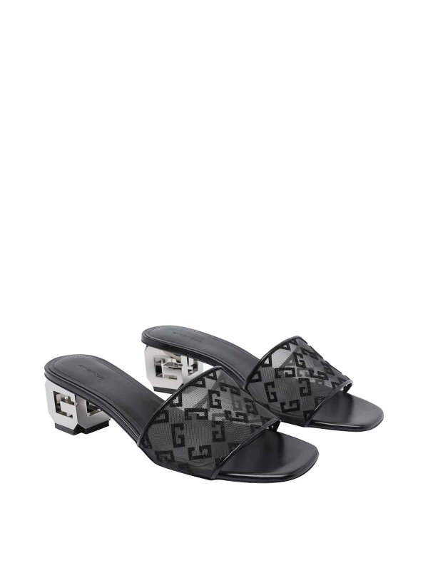 GIVENCHY: mules shoes online - 4G Net G-Cube Mules