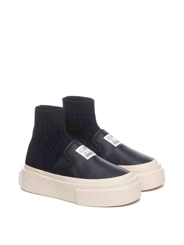 スニーカー - 黒 shop online: MM6 MAISON MARGIELA