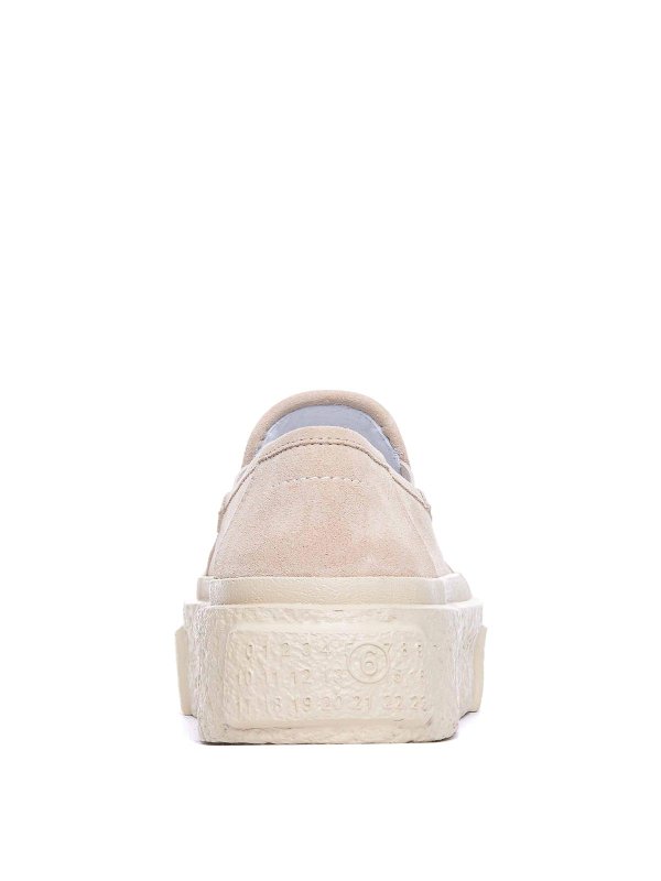 The Best Shops MM6 MAISON MARGIELA: Loafers & Slippers - Slip-On Sneakers