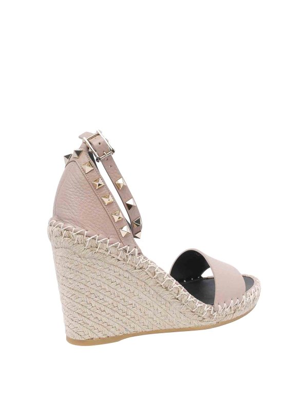 The Best Shops VALENTINO GARAVANI: espadrillas - Poudre Rockstud zeppe