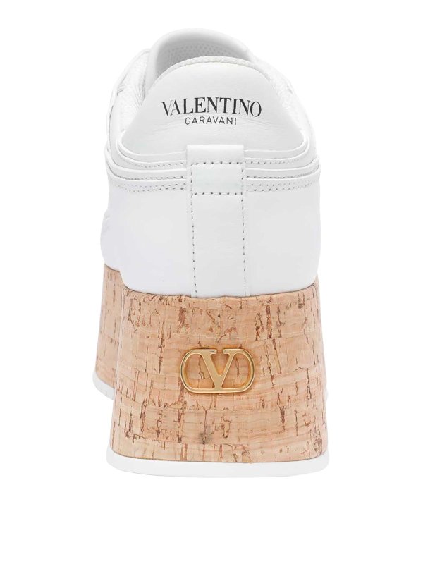 VALENTINO GARAVANI Freedots XL プラットフォームスニーカー □VALENTINO GARAVANI□Freedots XLプラットフォーム スニーカー